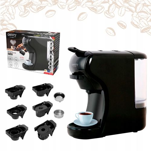 Multi-Ekspres Camry CR 4414 - 9 Typów Kapsułek, 19 Bar, Szybkie Parzenie na Arena.pl