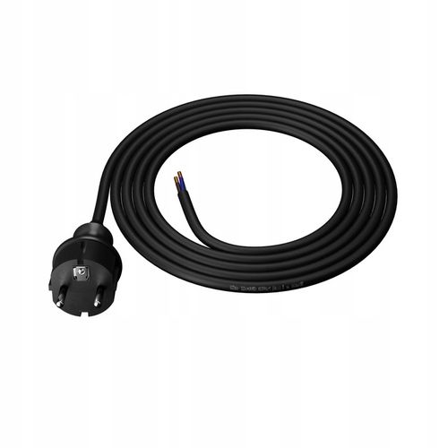 Przewód kabel z wtyczką OW Guma 3x2,5mm2 H05RR-F 3mb na Arena.pl