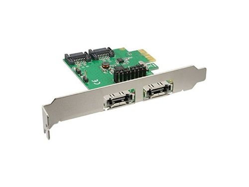 Kontroler InLine 76696B Storage Controller SATA 6Gb/s / eSATA - PCIe 2.0 na Arena.pl
