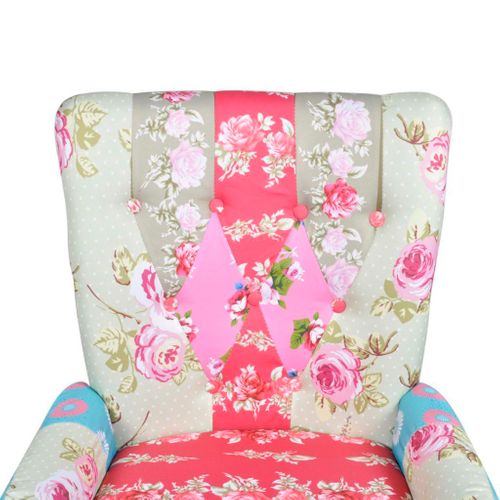 Fotel Francuski Patchworkowy na Arena.pl