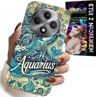 ETUI DO OPPO RENO12 F / 12FS 5G - ZNAK ZODIAKU, WODNIK, ASTRONOMIA PLECKI