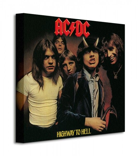 AC/DC (Highway to Hell) - Obraz na płótnie 40x40 zdjęcie 1