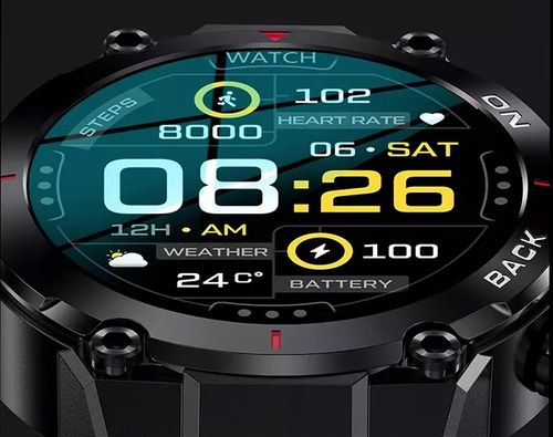 Smartwatch niktrade 206475666 czarny na Arena.pl