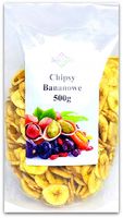 Chipsy bananowe 500g NATURALNE BEZ DODATKÓW
