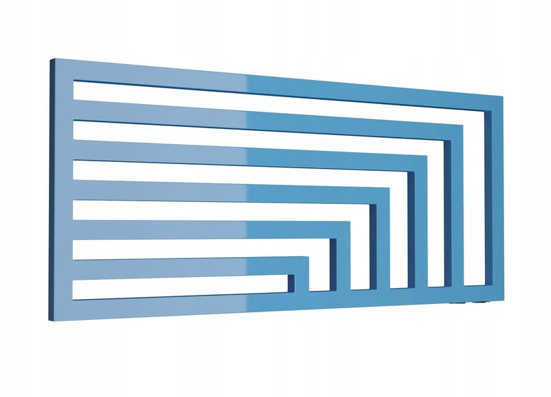 GRZEJNIK LAOS POZIOMY-PDV 52x80 NIEBIESKI zdjęcie 4