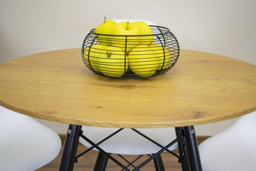 Stół TODI Okrągły 80cm - dąb na Arena.pl
