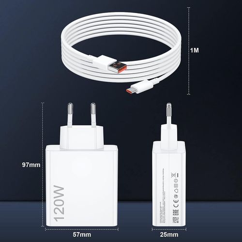SZYBKA ŁADOWARKA 120 W I KABEL DO XIAOMI/REDMI na Arena.pl