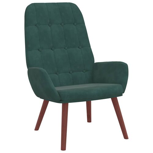 Fotel, ciemnozielony, obity aksamitem na Arena.pl