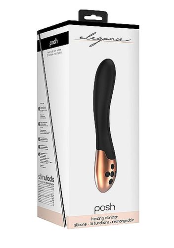 Heating Vibrator - Posh - Black na Arena.pl