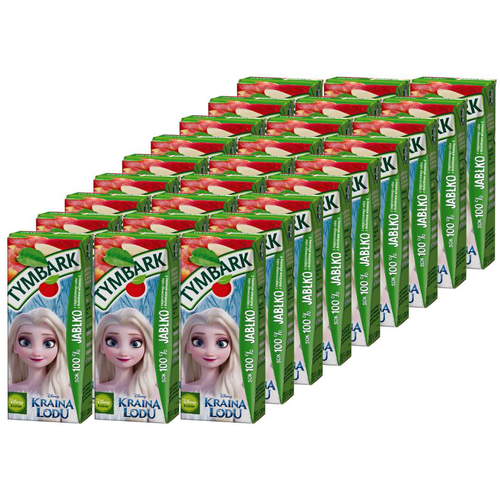 Tymbark Sok 100% jabłko 200 ml x 27 sztuk na Arena.pl