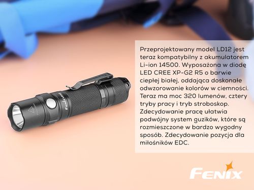 Latarka diodowa Fenix LD12 2017 Edition na Arena.pl