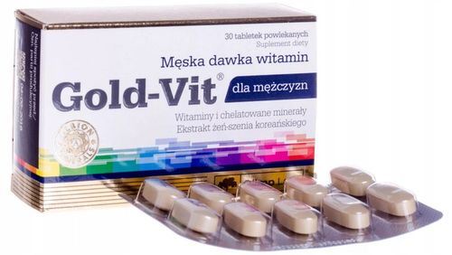 OLIMP GOLD-VIT DLA MĘŻCZYZN 60tabl WITAMINY MĘSKIE na Arena.pl
