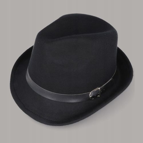 Kapelusz męski filcowy czarny na Arena.pl