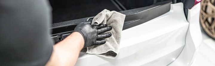 MIĘKKA MIKROFIBRA FIBRA DO AUTA UNIWERSALNA 30X30 CM 220 G zdjęcie 10