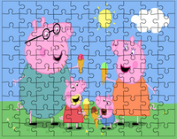 Puzzle Świnka Peppa