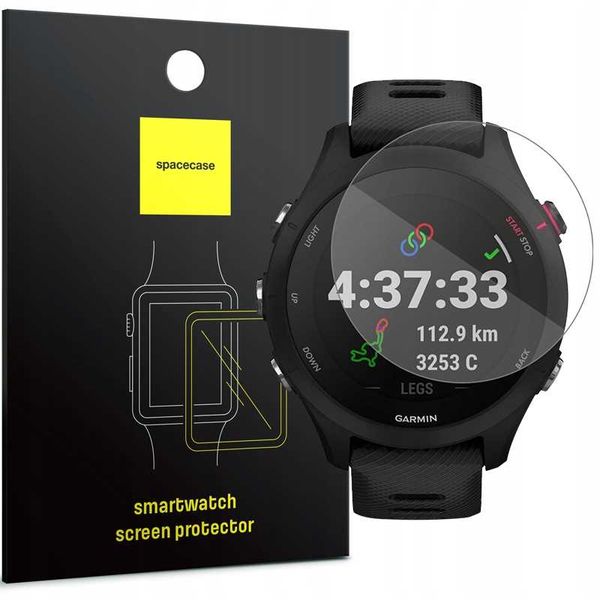 Spacecase Sw Glass 2.5D Garmin Forerunner 255 46Mm zdjęcie 1