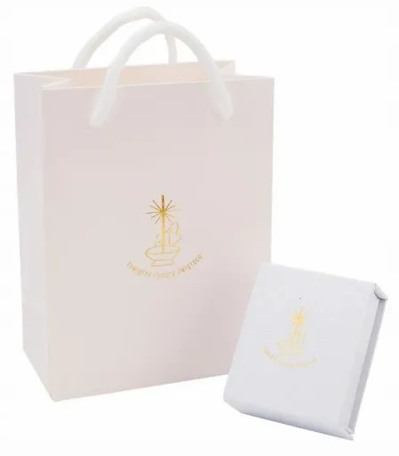 ZŁOTY NASZYJNIK KOMUNIA CHRZEST KRZYŻYK ŁAŃCUSZEK SREBRO POZŁACANE zdjęcie 13