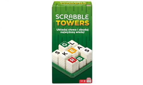 Mattel Gra Scrabble Towers na Arena.pl