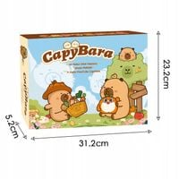 KALENDARZ ADWENTOWY ŚWIĄTECZNY KAPIBARA 24 OKIENKA PREZENT DLA DZIECI