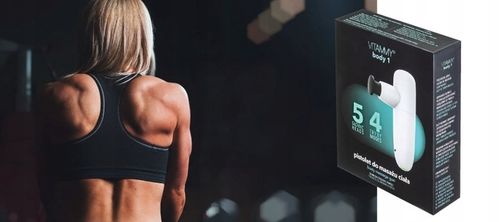 MASAŻER PISTOLET DO MASAŻU 5 GŁOWIC VITAMMY BODY 1 na Arena.pl