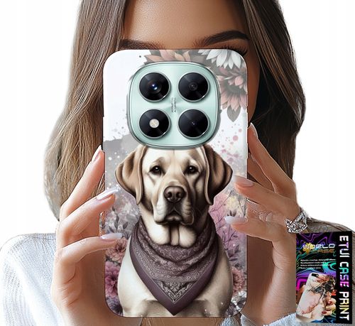 ETUI DO XIAOMI NOTE 14 PRO 5G - PIESEK PIESKI HUSKY PSIE WZORY + SZKŁO na Arena.pl
