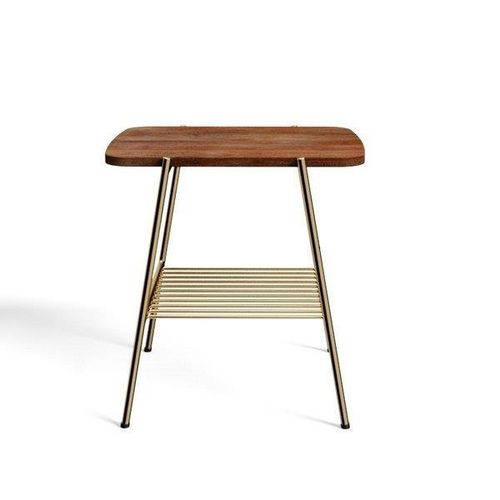 Stolik kawowy mały Devon Mango orzech włoski na Arena.pl