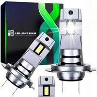 ŻARÓWKI H7 LED HOMOLOGACJA h7 XENON H7 BIAŁE RETROFIT CANBUS H7 WHITE MOCNE