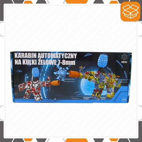 KARABIN NA KULKI ŻELOWE PISTOLET AUTOMATYCZNY DUŻY P90 + GRATIS 500 KULEK na Arena.pl