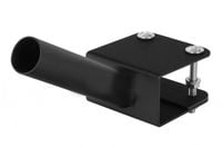 uchwyt do flagi balkonowy 170x70 jednoramienny prosty czarny - uch fl 1g17c