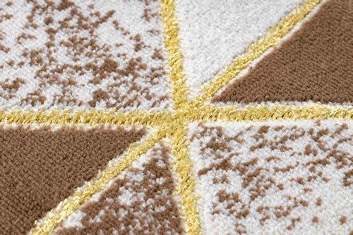 RUG/LU/TREX/GEOMETRIC/BEIGE+BROWN/140x190 na Arena.pl
