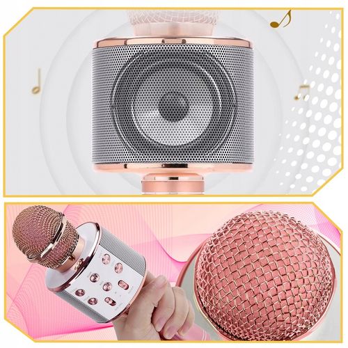 MIKROFON DLA DZIECI mikrofon KARAOKE mikrofon bezprzewodowy Z GŁOŚNIKIEM na Arena.pl