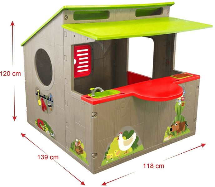 domek dla dzieci Kiosk 139x118 cm zdjęcie 3