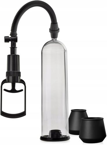 POMPKA DO PENISA + KREM NA POWIĘKSZENIE + WIBRUJĄCY RING + 3 USZCZELKI na Arena.pl