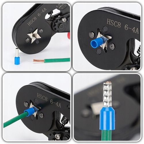 ZACISKARKA TULEJEK KONEKTORÓW PRASKA KOŃCÓWEK KABLI + 1200 SZT WALIZKA na Arena.pl