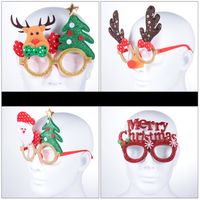 Elementy świąteczne Projekt Okulary Ramki Okulary Party Rekwizyty Czerwony