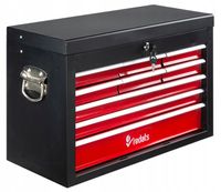 Skrzynka Organizer Narzędziowy Metalowy 9 Szuflad Redats