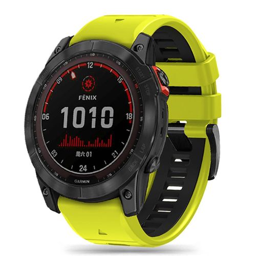 Pasek Sportowy TPU Tech-Protect Iconband Pro DO Garmin Fenix 6X 5X 3 Lime na Arena.pl
