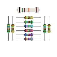 10x rezystor 51K tolerancja 1% moc 1/4W