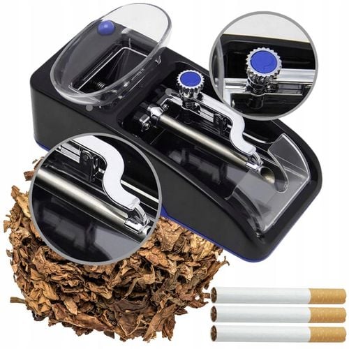 ELEKTRYCZNA MASZYNKA NABIJARKA DO ROBIENIA PAPIEROSÓW NABIJANIA TYTONIU na Arena.pl