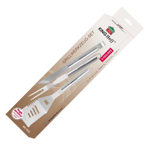 zestaw przyborów do grilla grillowania kinghoff kh-1919 na Arena.pl