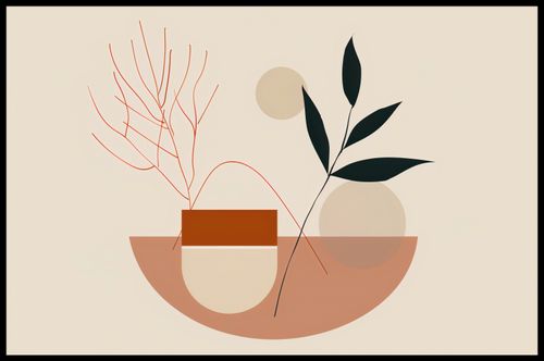 Plakat 86,4x56,8cm Botaniczna Przymiarka na Arena.pl