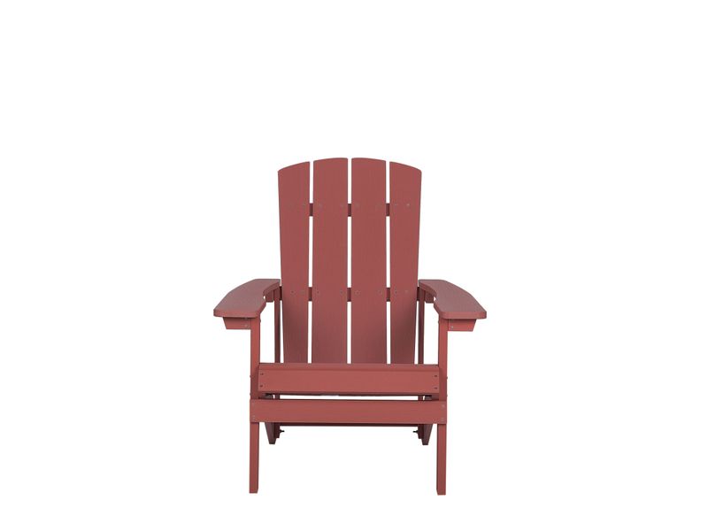 Krzesło ogrodowe czerwone ADIRONDACK zdjęcie 3