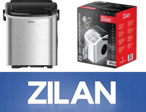 Kostkarka do lodu Zilan ICE MAKER 15KG srebrny/szary 95 W na Arena.pl