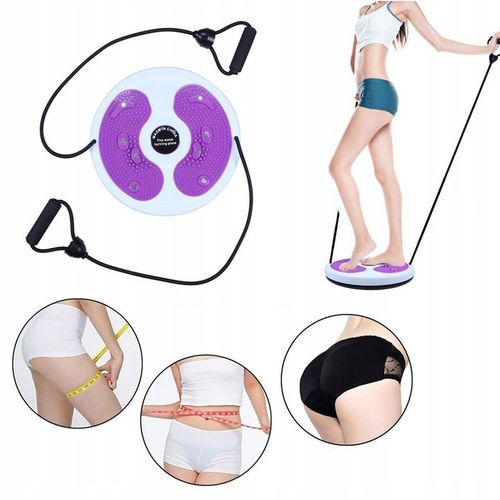 Twist Board z podeszwą masującą do bioder i talii, sprzęt do ćwiczeń w domu na Arena.pl