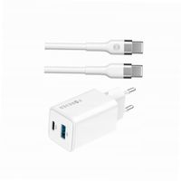 Szybka ładowarka GaN 45W 2 wejścia z kablem 2m do Galaxy S21 Ultra 5G