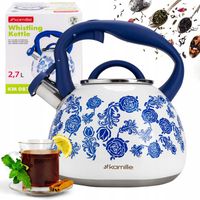 CZAJNIK TRADYCYJNY Z GWIZDKIEM 2,7L stalowy nierdzewny GAZ INDUKCJA