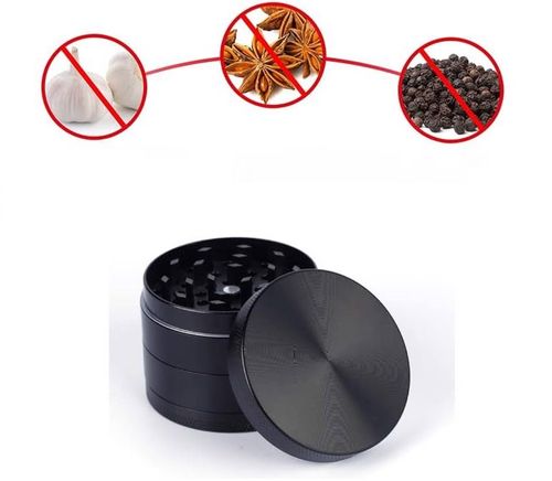 Młynek do suchych ziół czarny niklowo-czarny 2szt na Arena.pl