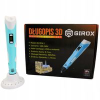 Długopis 3D Drukarka Zestaw + Wkłady 100m PLA Filament 4 KOLORY DO WYBORU