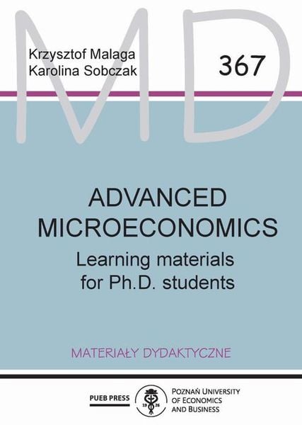 (pdf) Advanced microeconomics: Learning materials for Ph.D. students zdjęcie 1