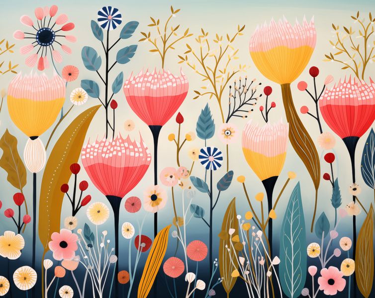 Plakat 76x60,5cm Ogród Marzeń zdjęcie 1